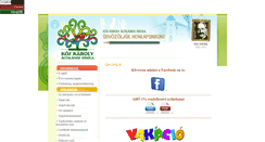Desktop Screenshot of kosiskola.hu
